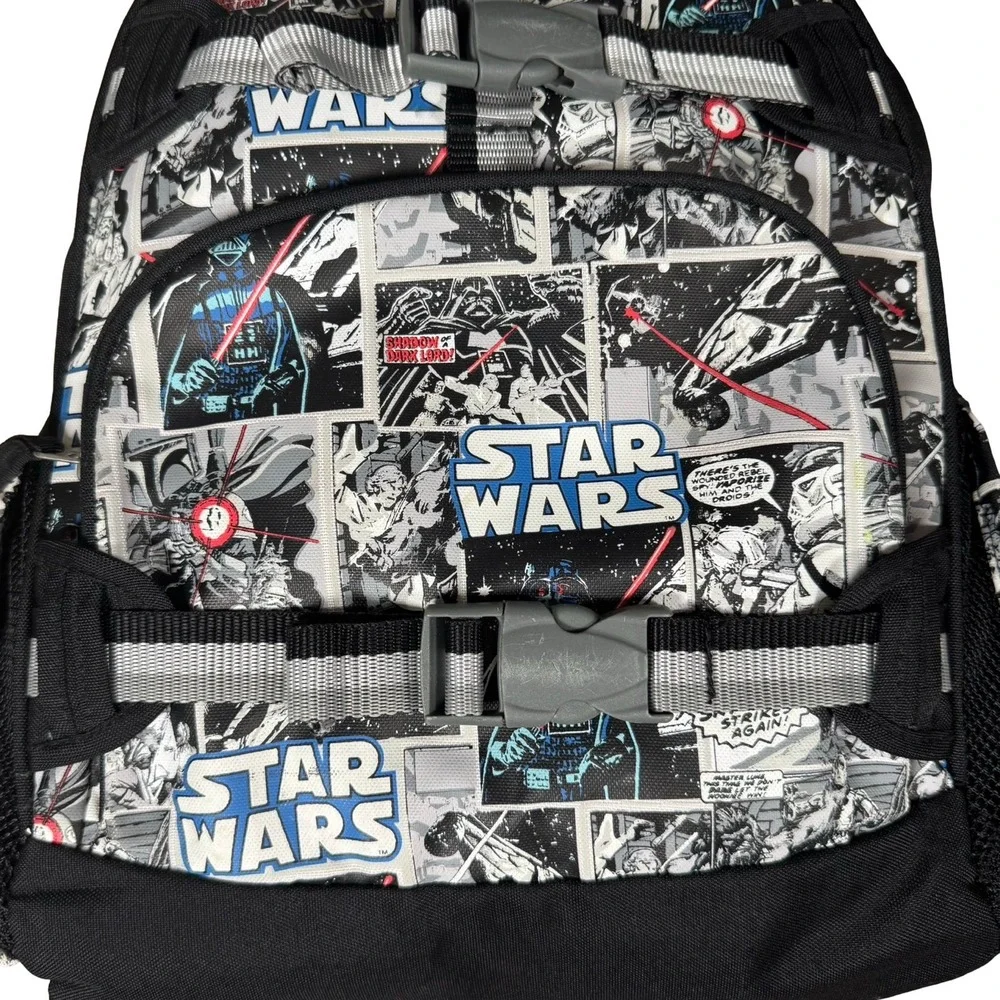 Pottery Barn Kids Large Backpack Star Wars™ Comics Glow-In-The-Dark Mackenzie